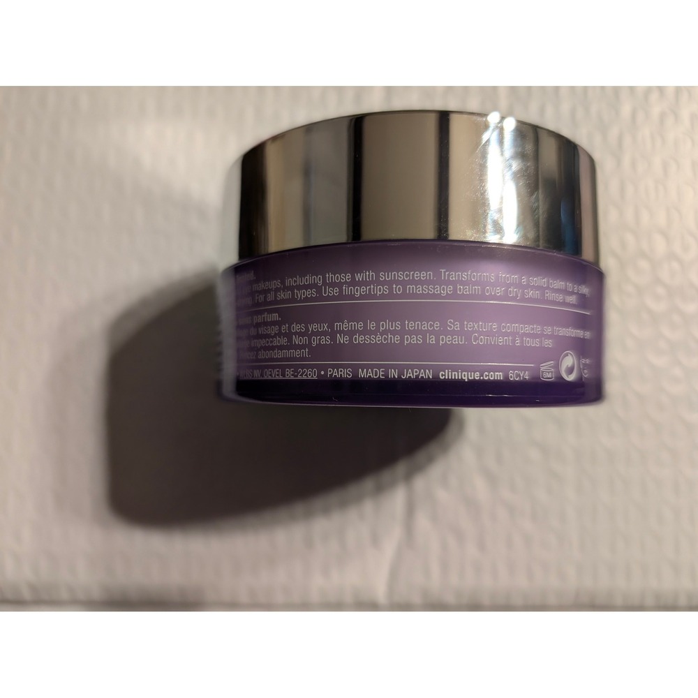 Clinique Take The Day Off Cleansing Balm Makeup Remover 3.8oz 125ml NWOB - Picture 3 of 4